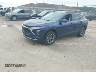 2024 Chevrolet Trax LT с VIN KL77LHE25RC214148, выставлен на аукционе IAAI как лот 42581725 с пробегом 22 444 миль миль и . История ставок и продаж доступна на DreamBid. Изображение 2.