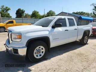 2015 GMC Sierra 1500 with VIN 1GTR1TEHXFZ395118, listed as a Copart auction lot 61212295 with 176,782 mi miles and Salvage title. Bid and sale history available at DreamBid. Image 1.