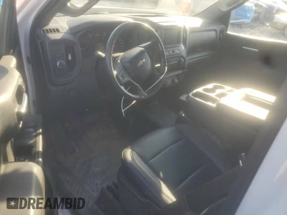 2021 Chevrolet Silverado 1500 Work Truck with VIN 3GCNWAEH9MG326342, listed as a Copart auction lot 84003785 with 104,694 mi miles and Clean title. Bid and sale history available at DreamBid. Image 8.