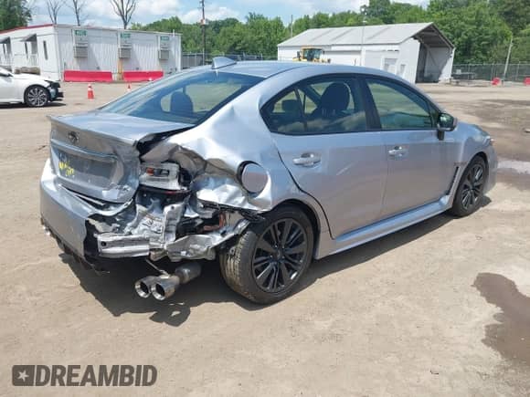2018 Subaru WRX with VIN JF1VA1A66J9835390, listed as a IAAI auction lot 42550703 with 72,137 mi miles and . Bid and sale history available at DreamBid. Image 4.