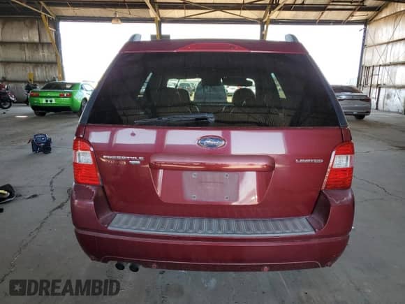 2006 Ford Freestyle Limited with VIN 1FMDK06176GA00102, listed as a Copart auction lot 60097255 with 135,777 mi miles and Salvage title. Bid and sale history available at DreamBid. Image 6.