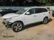 2014 Nissan Pathfinder Platinum z VIN 5N1AR2MN1EC629991, wystawiony jako Copart lot #71740895 z przebiegiem 148 435 mil mil oraz Szkoda całkowita • Salvage title. Historia ofert i sprzedaży dostępna na DreamBid. Obrazek 1.