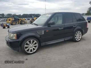 2008 Land Rover Range Rover Sport SC with VIN SALSH23478A151833, listed as a Copart auction lot 81928475 with 148,444 mi miles and Clean title. Bid and sale history available at DreamBid. Image 1.