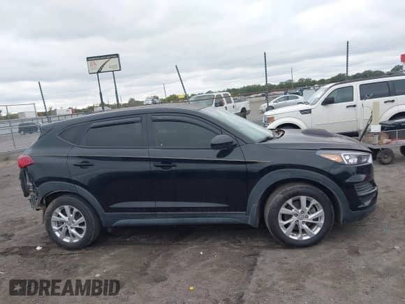 2021 Hyundai Tucson SE with VIN KM8J23A4XMU306246, listed as a IAAI auction lot 43558227 with 66,465 mi miles and . Bid and sale history available at DreamBid. Image 13.