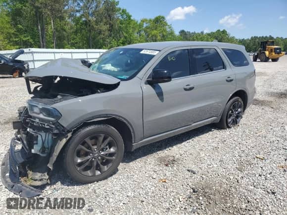 2022 Dodge Durango SXT with VIN 1C4RDHAG2NC159114, listed as a Copart auction lot 52674985 with 63,757 mi miles and Salvage title. Bid and sale history available at DreamBid. Image 1.