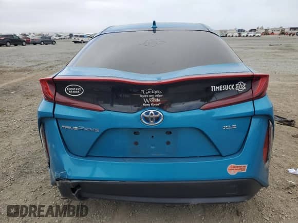 2020 Toyota Prius XLE with VIN JTDKARFP0L3142446, listed as a Copart auction lot 86727155 with 101,321 mi miles and Salvage title. Bid and sale history available at DreamBid. Image 6.