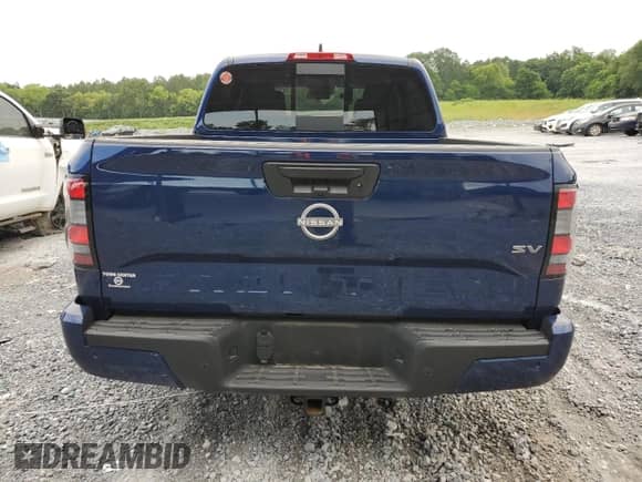 2023 Nissan Frontier Pro-X with VIN 1N6ED1EJ4PN639087, listed as a Copart auction lot 57213374 with 12,347 mi miles and Salvage title. Bid and sale history available at DreamBid. Image 6.