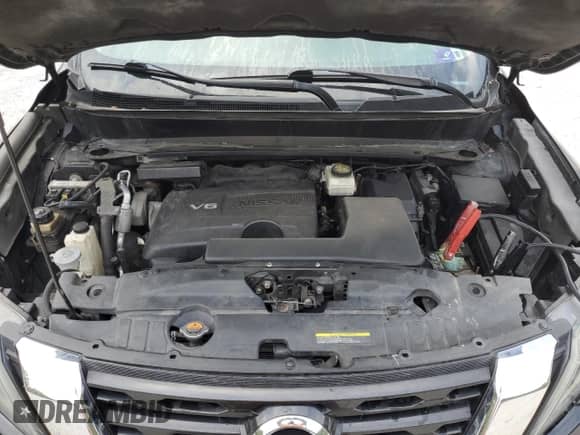 2017 Nissan Pathfinder S with VIN 5N1DR2MM9HC645333, listed as a Copart auction lot 81198545 with 94,822 mi miles and Salvage title. Bid and sale history available at DreamBid. Image 12.