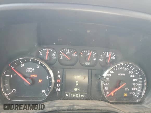 2016 Chevrolet Silverado 2500HD Work Truck with VIN 1GC2KUE84GZ185278, listed as a Copart auction lot 78777214 with 154,025 mi miles and Salvage title. Bid and sale history available at DreamBid. Image 9.