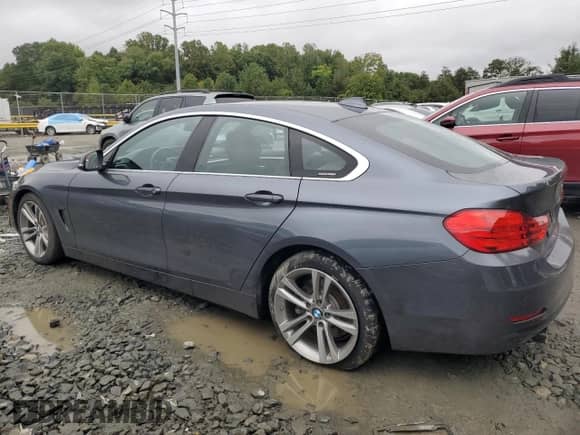 2017 BMW 4 Series 440i with VIN WBA4E3C38HG826198, listed as a Copart auction lot 73609354 with 82,730 mi miles and Salvage title. Bid and sale history available at DreamBid. Image 2.