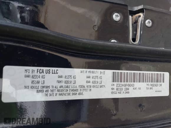 2015 Dodge Charger SXT z VIN 2C3CDXHG8FH902433, wystawiony jako IAAI lot #43449421 z przebiegiem 98 961 mil mil oraz . Historia ofert i sprzedaży dostępna na DreamBid. Obrazek 9.