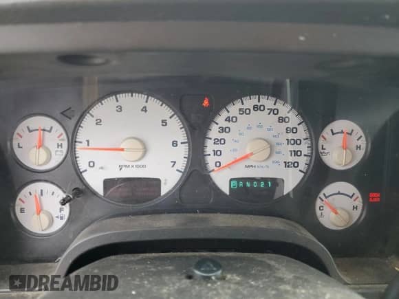 2005 Dodge 1500 ST with VIN 1D3HU18D75J507958, listed as a Copart auction lot 81881775 with Not provided miles and Clean title. Bid and sale history available at DreamBid. Image 9.