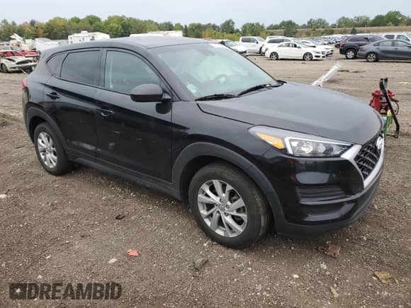 2021 Hyundai Tucson SE with VIN KM8J23A48MU404093, listed as a Copart auction lot 71676855 with 62,954 mi miles and Non repairable. Bid and sale history available at DreamBid. Image 4.