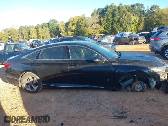 2018 Honda Accord EX-L with VIN 1HGCV2F50JA026009, listed as a IAAI auction lot 43438780 with 108,463 mi miles and . Bid and sale history available at DreamBid. Image 13.