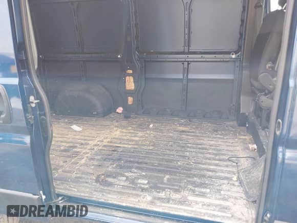 2023 Ram ProMaster Cargo with VIN 3C6LRVBG1PE599526, listed as a IAAI auction lot 41910156 with 1,504 mi miles and . Bid and sale history available at DreamBid. Image 8.