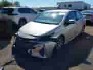 2020 Toyota Prius LE with VIN JTDKARFP5L3131815, listed as a IAAI auction lot 43370535 with 65,133 mi miles and . Bid and sale history available at DreamBid. Image 2.