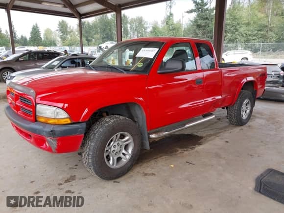 2003 Dodge Dakota with VIN 1D7HG32X93S146809, listed as a IAAI auction lot 43208367 with 215,080 mi miles and . Bid and sale history available at DreamBid. Image 2.