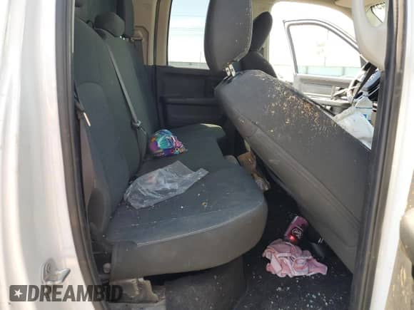 2021 Ram 1500 Tradesman z VIN 1C6RR7FT4MS583732, wystawiony jako Copart lot #66415045 z przebiegiem 42 024 mil mil oraz Szkoda całkowita • Salvage title. Historia ofert i sprzedaży dostępna na DreamBid. Obrazek 10.