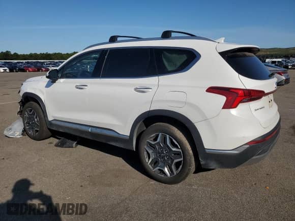 2022 Hyundai Santa Fe SEL Premium with VIN KM8S3DA13NU053253, listed as a Copart auction lot 80005415 with 31,803 mi miles and Salvage title. Bid and sale history available at DreamBid. Image 2.