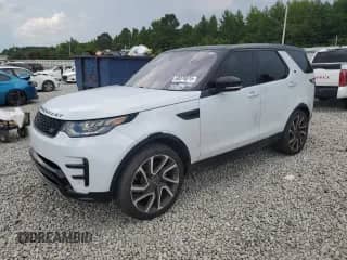 2017 Land Rover Discovery HSE Luxury with VIN SALRHBBVXHA022610, listed as a Copart auction lot 68378015 with 82,043 mi miles and Salvage title. Bid and sale history available at DreamBid. Image 1.