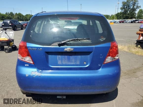 2006 Chevrolet Aveo LS с VIN KL1TD66676B583039, выставлен на аукционе Copart как лот 61105095 с пробегом 190 497 миль миль и Списание • Salvage title. История ставок и продаж доступна на DreamBid. Изображение 6.