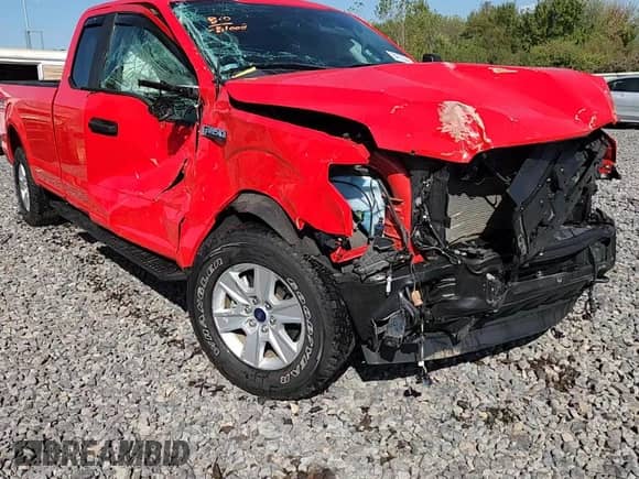 2020 Ford F-150 XL с VIN 1FTFX1E40LKE46388, выставлен на аукционе Copart как лот 84735345 с пробегом 31 364 миль миль и Списание • Salvage title. История ставок и продаж доступна на DreamBid. Изображение 13.