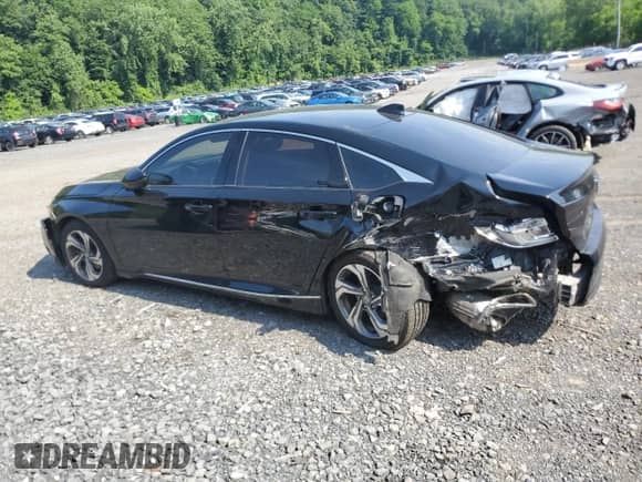 2020 Honda Accord EX-L with VIN 1HGCV2F51LA019802, listed as a Copart auction lot 64255335 with 133,025 mi miles and Salvage title. Bid and sale history available at DreamBid. Image 2.