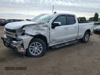 2019 Chevrolet Silverado 1500 LT with VIN 1GCRYDED6KZ176553, listed as a Copart auction lot 71166555 with 58,181 mi miles and Clean title. Bid and sale history available at DreamBid. Image 1.