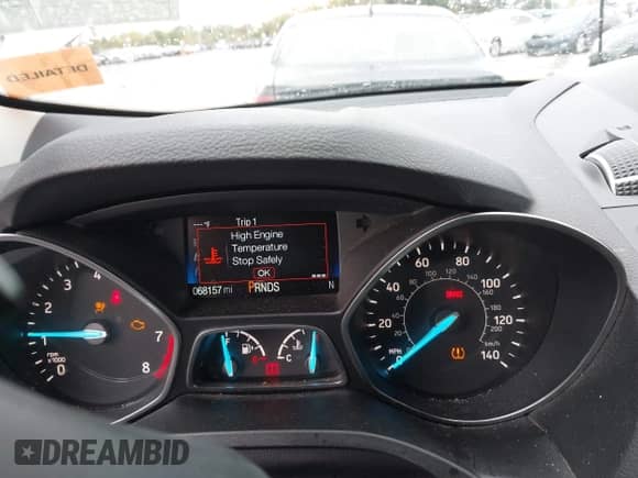 2017 Ford Escape Titanium with VIN 1FMCU9JD7HUD37482, listed as a IAAI auction lot 43451288 with 68,157 mi miles and . Bid and sale history available at DreamBid. Image 7.