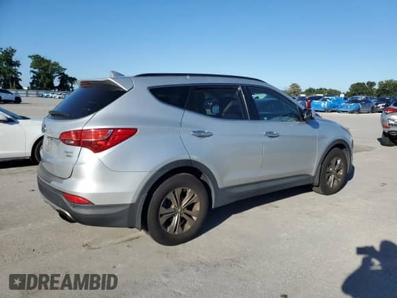 2013 Hyundai Santa Fe Sport with VIN 5XYZUDLB2DG028673, listed as a Copart auction lot 86589345 with 187,164 mi miles and Clean title. Bid and sale history available at DreamBid. Image 3.