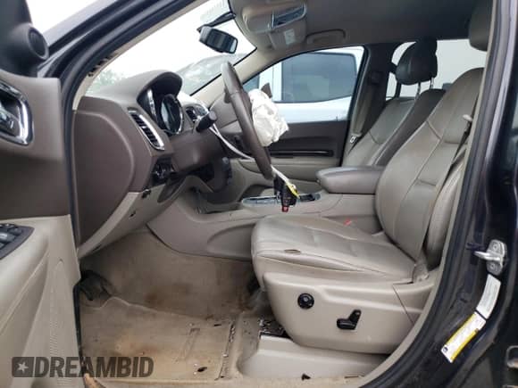 2013 Dodge Durango Crew with VIN 1C4RDHDG5DC692682, listed as a Copart auction lot 51026374 with 249,010 mi miles and Salvage title. Bid and sale history available at DreamBid. Image 7.