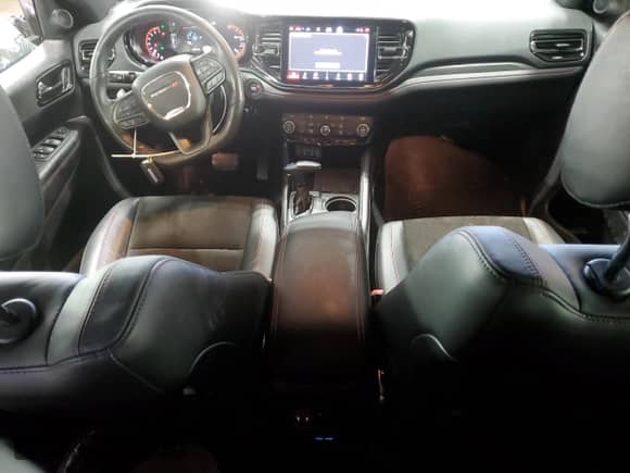 2021 Dodge Durango R/T with VIN 1C4SDJCT4MC751549, listed as a Copart auction lot 42956635 with 24,283 mi miles and Salvage title. Bid and sale history available at DreamBid. Image 8.