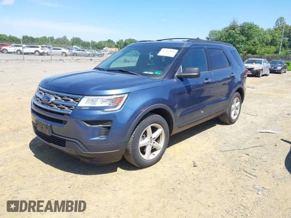 2018 Ford Explorer z VIN 1FM5K7BH6JGB85543, wystawiony jako IAAI lot #42305090 z przebiegiem 75 662 mil mil oraz . Historia ofert i sprzedaży dostępna na DreamBid. Obrazek 2.