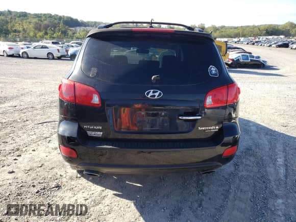 2009 Hyundai Santa Fe Limited z VIN 5NMSH73E99H287305, wystawiony jako Copart lot #81862255 z przebiegiem 135 439 mil mil oraz Czysty tytuł • Clean title. Historia ofert i sprzedaży dostępna na DreamBid. Obrazek 6.