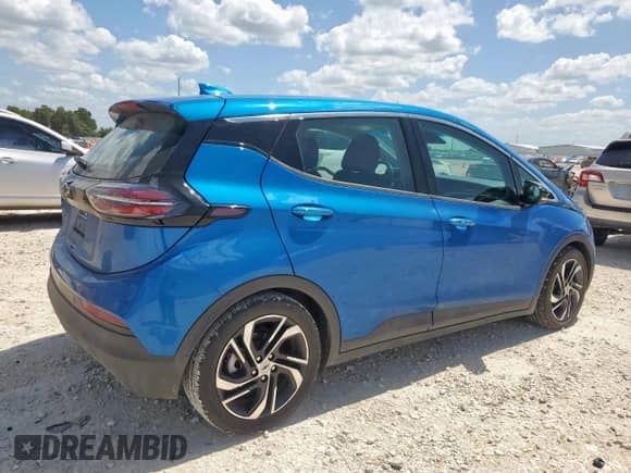 2023 Chevrolet Bolt EV 2LT с VIN 1G1FX6S03P4182522, выставлен на аукционе Copart как лот 61300495 с пробегом 19 458 миль миль и Чистый • Clean title. История ставок и продаж доступна на DreamBid. Изображение 3.