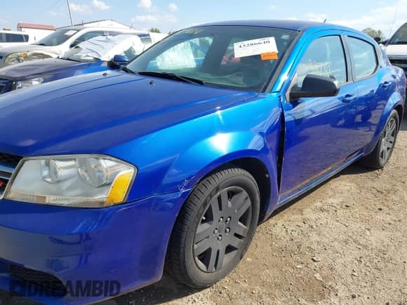 2013 Dodge Avenger SE V6 with VIN 1C3CDZAG7DN754253, listed as a IAAI auction lot 43286640 with 88,730 mi miles and . Bid and sale history available at DreamBid. Image 17.