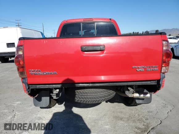 2007 Toyota Tacoma PreRunner с VIN 5TEKU72N27Z446496, выставлен на аукционе Copart как лот 82566905 с пробегом 166 225 миль миль и Списание • Salvage title. История ставок и продаж доступна на DreamBid. Изображение 6.