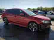 2020 Subaru Impreza Special Sports with VIN 4S3GTAJ66L1700165, listed as a Copart auction lot 57432505 with 25,705 mi miles and Salvage title. Bid and sale history available at DreamBid. Image 4.