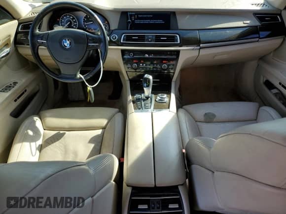 2010 BMW 7 Series 750i xDrive with VIN WBAKC6C59AC393858, listed as a Copart auction lot 76715714 with 141,547 mi miles and Clean title. Bid and sale history available at DreamBid. Image 8.