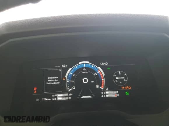 2025 Toyota Tundra Limited with VIN 5TFWA5EC2SX038217, listed as a Copart auction lot 49080735 with 7,284 mi miles and Salvage title. Bid and sale history available at DreamBid. Image 9.