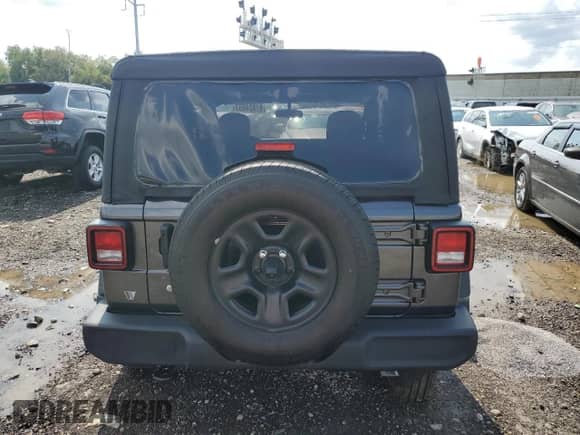 2023 Jeep Wrangler Sport with VIN 1C4GJXANXPW639833, listed as a Copart auction lot 61824663 with 219 mi miles and . Bid and sale history available at DreamBid. Image 6.