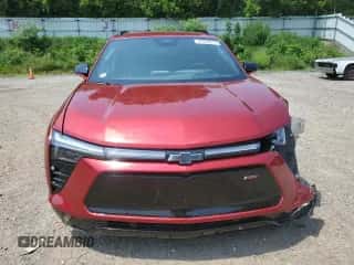 2024 Chevrolet Blazer EV eAWD RS с VIN 3GNKDCRJ5RS165369, выставлен на аукционе Copart как лот 64838815 с пробегом 7 256 миль миль и На запчасти • Non repairable. История ставок и продаж доступна на DreamBid. Изображение 5.