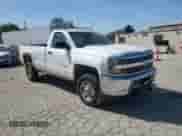 2015 Chevrolet Silverado 2500HD Work Truck with VIN 1GC0KUEG0FZ518878, listed as a Copart auction lot 46093125 with Not provided miles and Salvage title. Bid and sale history available at DreamBid. Image 4.