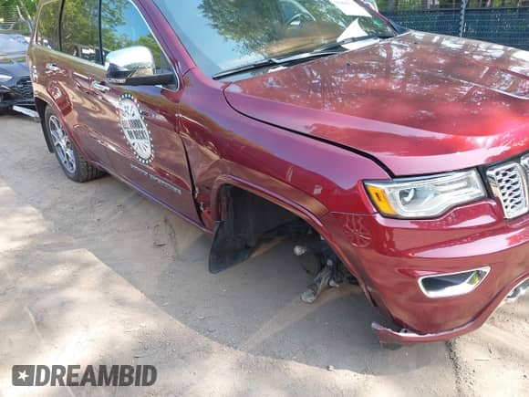 2021 Jeep Grand Cherokee High Altitude с VIN 1C4RJFCG8MC618266, выставлен на аукционе IAAI как лот 42404212 с пробегом 84 576 миль миль и . История ставок и продаж доступна на DreamBid. Изображение 6.