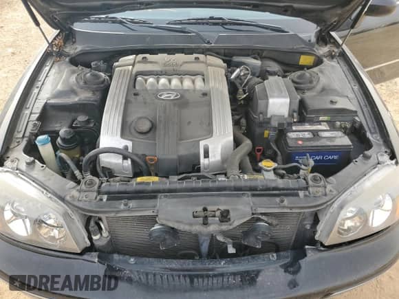 2002 Hyundai XG L with VIN KMHFU45E82A175616, listed as a Copart auction lot 47496675 with 60,801 mi miles and Salvage title. Bid and sale history available at DreamBid. Image 11.