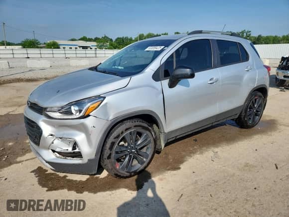 2020 Chevrolet Trax LT with VIN 3GNCJLSB9LL190678, listed as a Copart auction lot 63058425 with 52,425 mi miles and Salvage title. Bid and sale history available at DreamBid. Image 1.