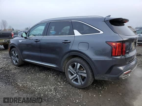 2022 Kia Sorento SX Prestige with VIN KNDRMDLH9N5087735, listed as a Copart auction lot 83571524 with 54,962 mi miles and Salvage title. Bid and sale history available at DreamBid. Image 2.