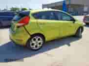 2012 Ford Fiesta SES with VIN 3FADP4FJ3CM111721, listed as a Copart auction lot 80182725 with 119,654 mi miles and Salvage title. Bid and sale history available at DreamBid. Image 3.