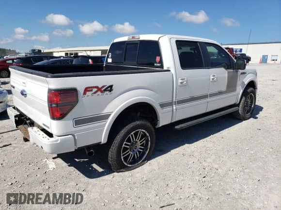 2012 Ford F-150 Lariat with VIN 1FTFW1ET4CFB12867, listed as a Copart auction lot 84019765 with 163,215 mi miles and Clean title. Bid and sale history available at DreamBid. Image 3.