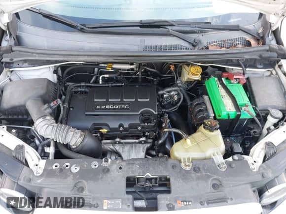 2015 Chevrolet Sonic LTZ with VIN 1G1JE6SB1F4101095, listed as a IAAI auction lot 43368552 with 102,597 mi miles and . Bid and sale history available at DreamBid. Image 10.